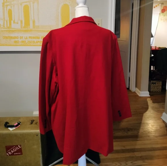 White Stag Vibrant Red Blazer - Picture 2 of 4